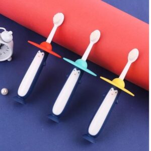 Microfiber Soft Tooth Brush for Kids - 1Pc Random Colors Will Be Shipped