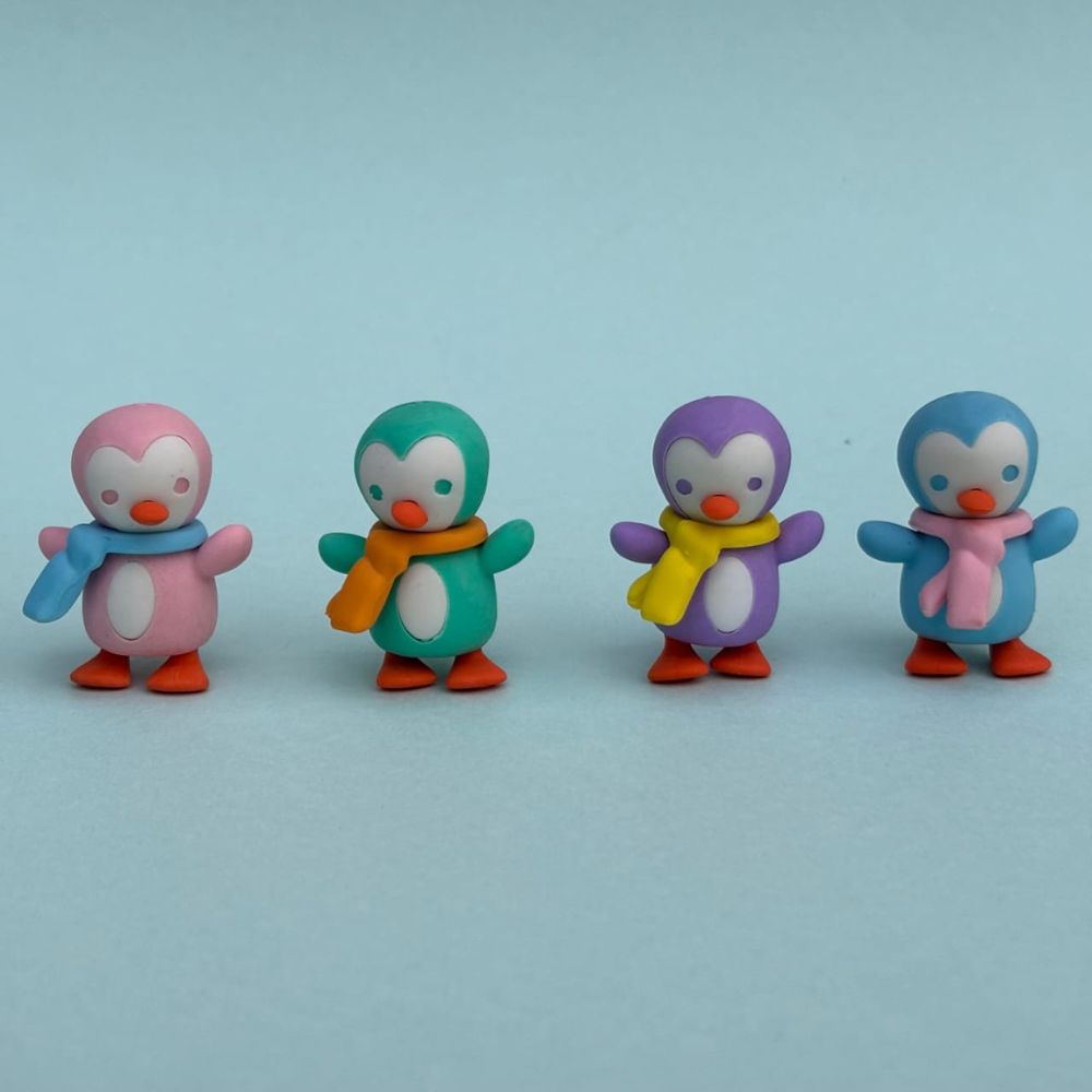 Penguin Eraser (Pack of 4)