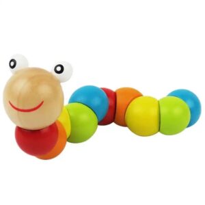 Wooden Stretchable Caterpillar