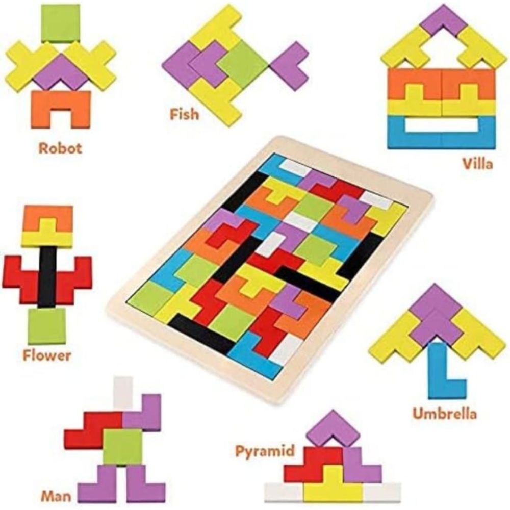Wooden Intelligence Puzzle - Image 2