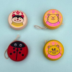 Wooden Yoyo-1pc Random Design Will Be Shipped