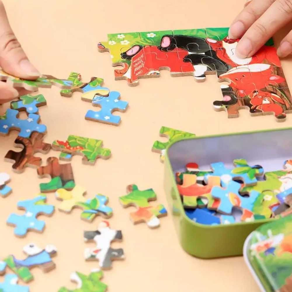 60 pcs Jigsaw puzzle - Random design will be shipped - Image 2