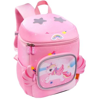 Unicorn Backpack for Kids-Pink